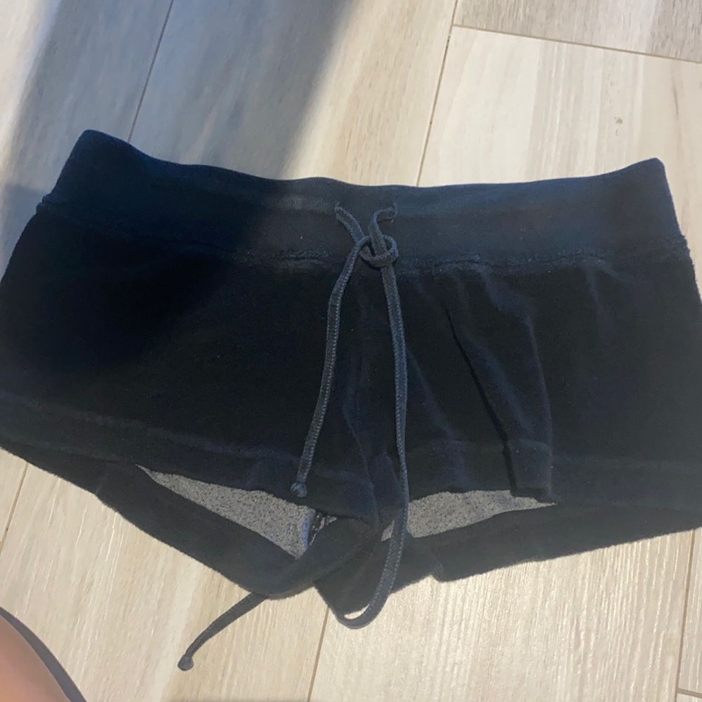 Hard Tail Large black terry cloth short